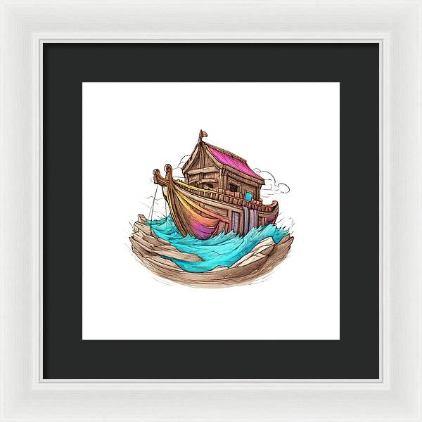 Noah's Ark - Framed Print
