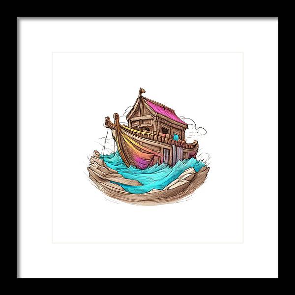 Noah's Ark - Framed Print