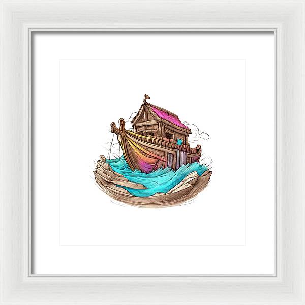 Noah's Ark - Framed Print
