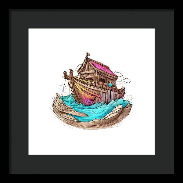 Noah's Ark - Framed Print