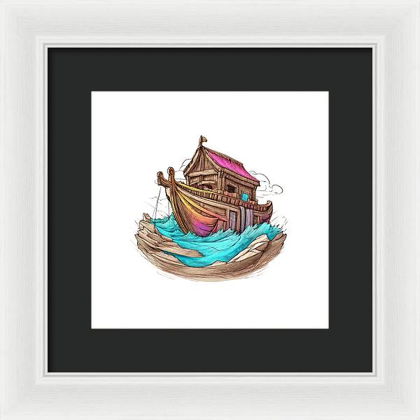 Noah's Ark - Framed Print