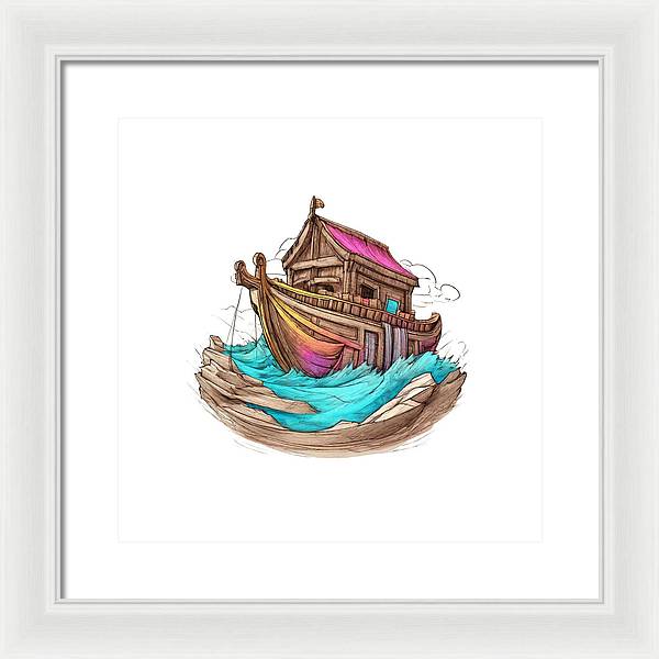 Noah's Ark - Framed Print