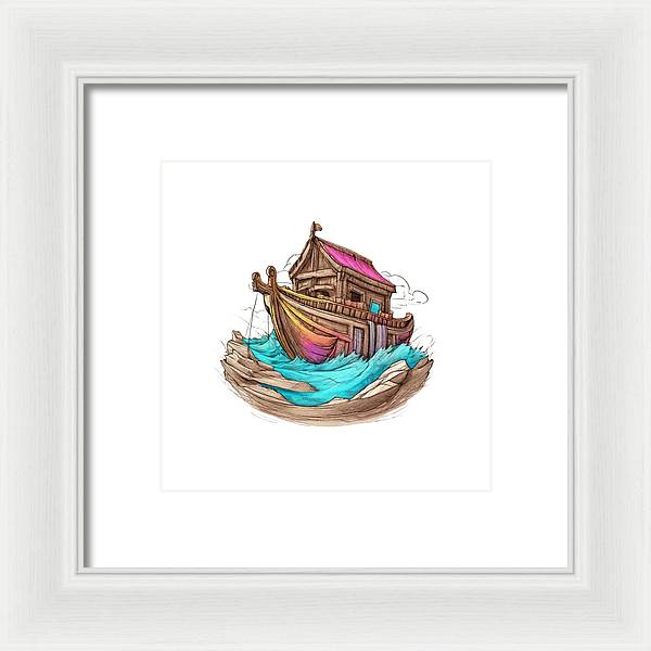 Noah's Ark - Framed Print