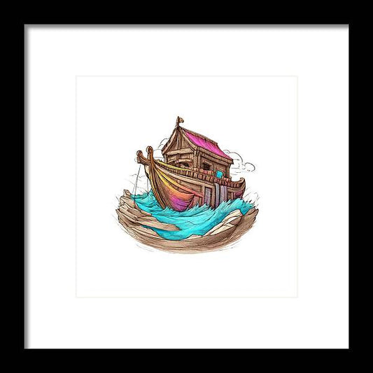 Noah's Ark - Framed Print