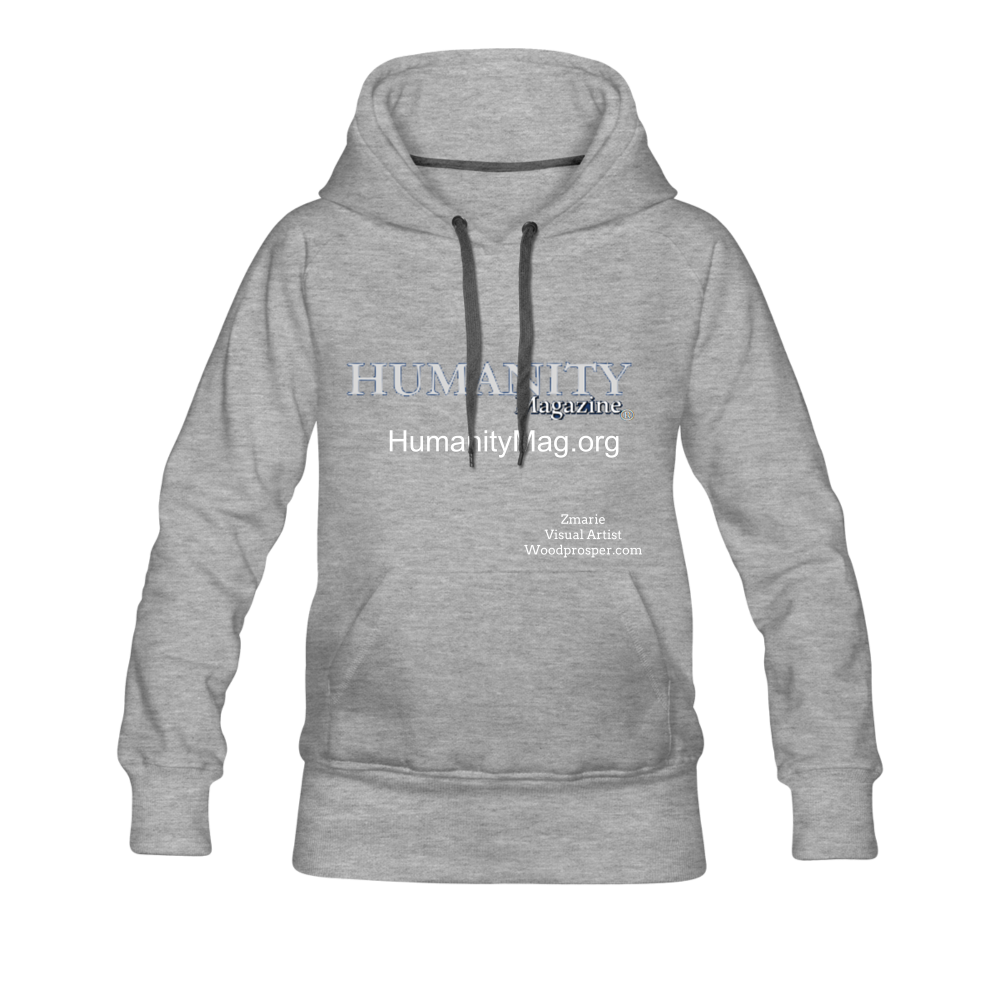 Humanity Women’s Premium Hoodie - heather gray