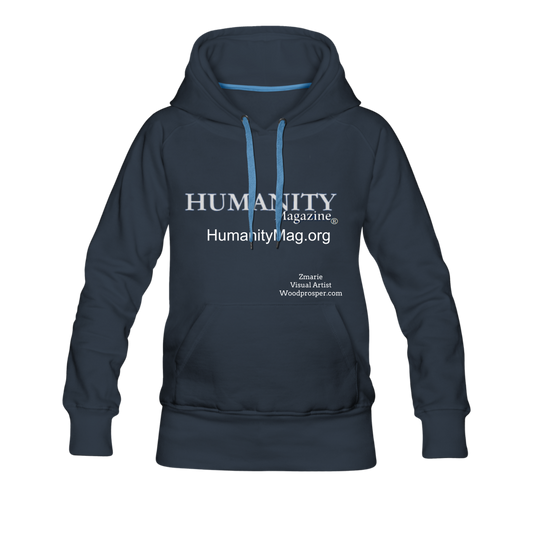 Humanity Women’s Premium Hoodie - navy