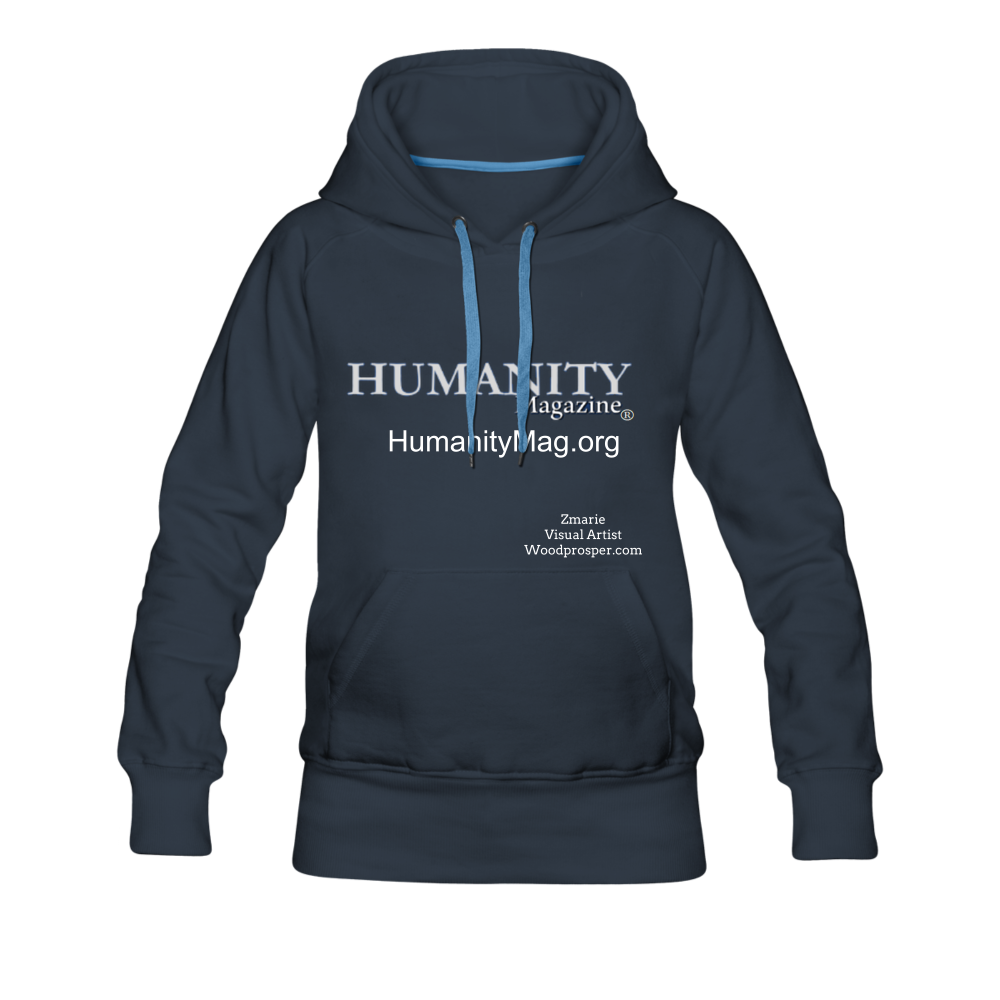 Humanity Women’s Premium Hoodie - navy