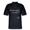 Humanity Project Men's Pique Polo Shirt - midnight navy