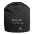 Unisex Humanity Project Jersey Beanie - black