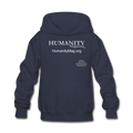 Humanity Project Kids' Hoodie - navy