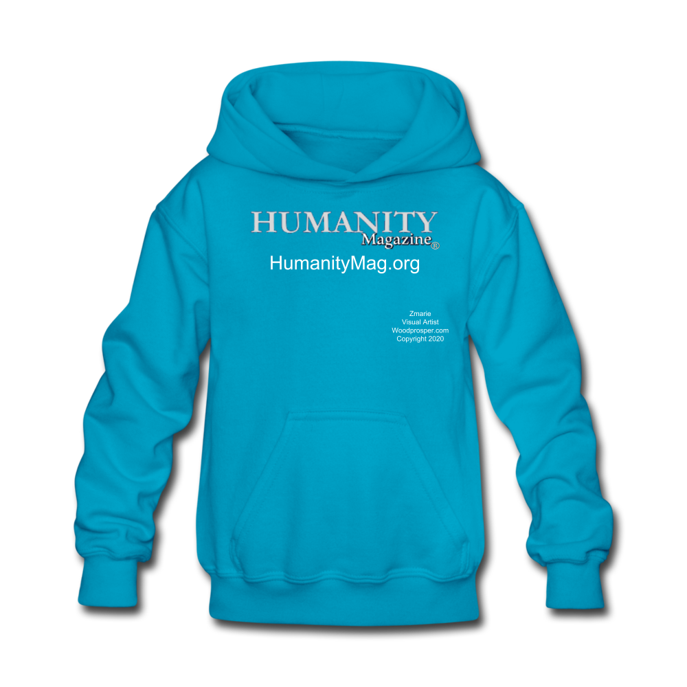 Humanity Project Kids' Hoodie - turquoise