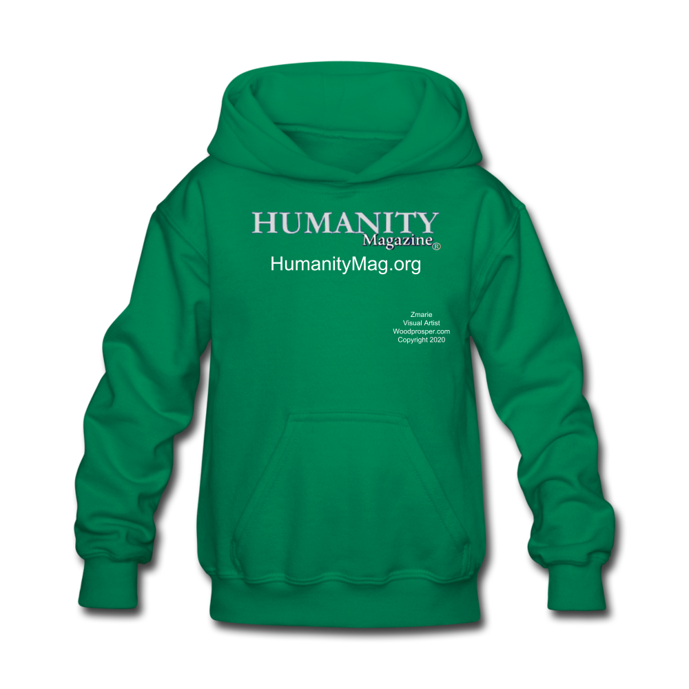 Humanity Project Kids' Hoodie - kelly green