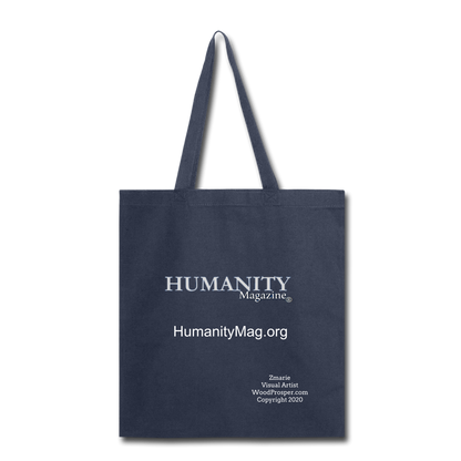 Humanity Tote Bag - navy