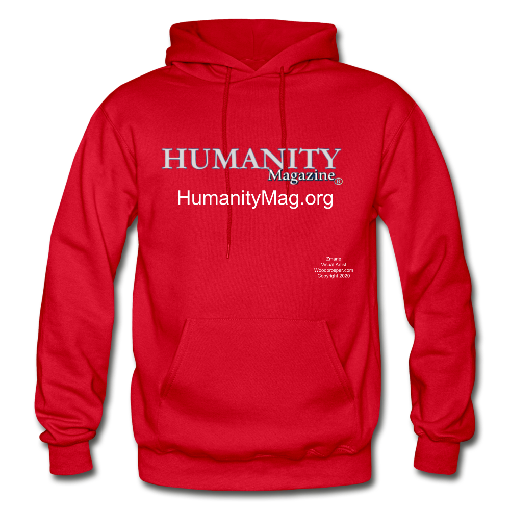 Humanity Project Gildan Heavy Blend Adult Hoodie - red