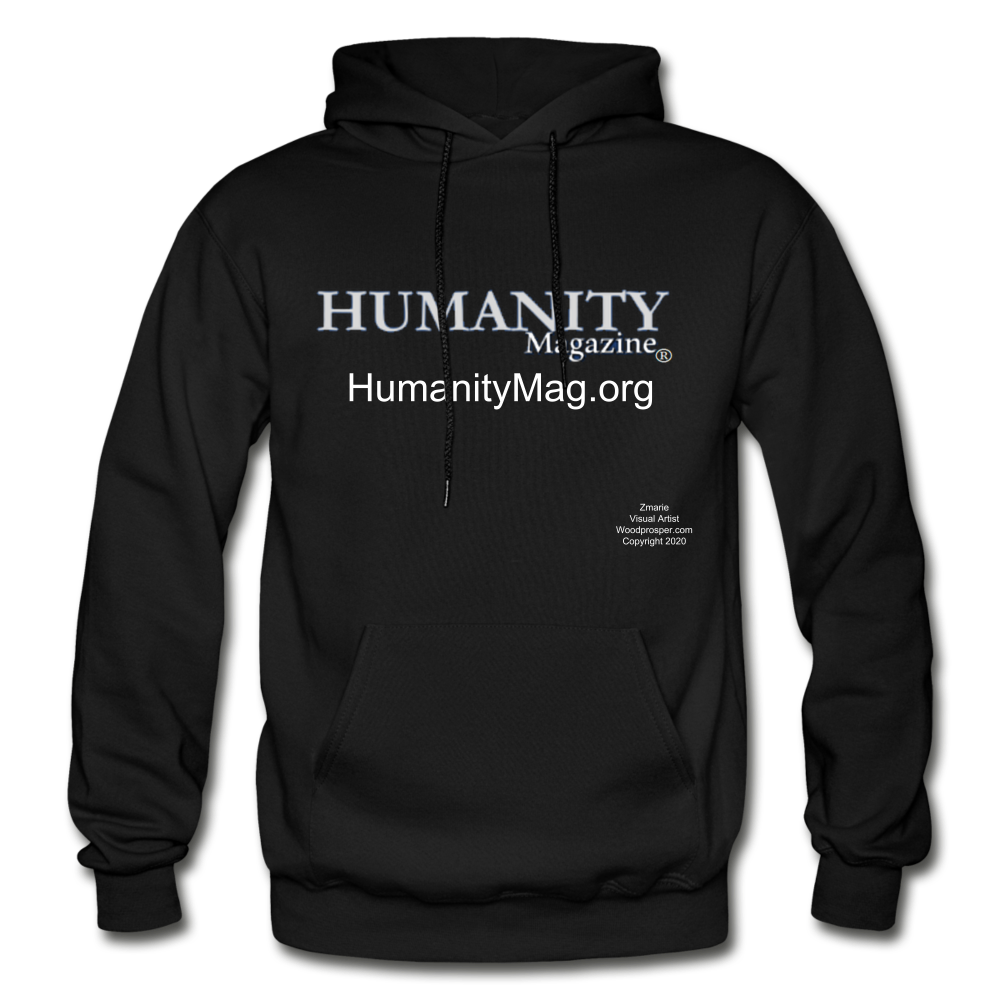 Humanity Project Gildan Heavy Blend Adult Hoodie - black