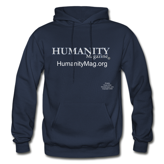 Humanity Project Gildan Heavy Blend Adult Hoodie - navy