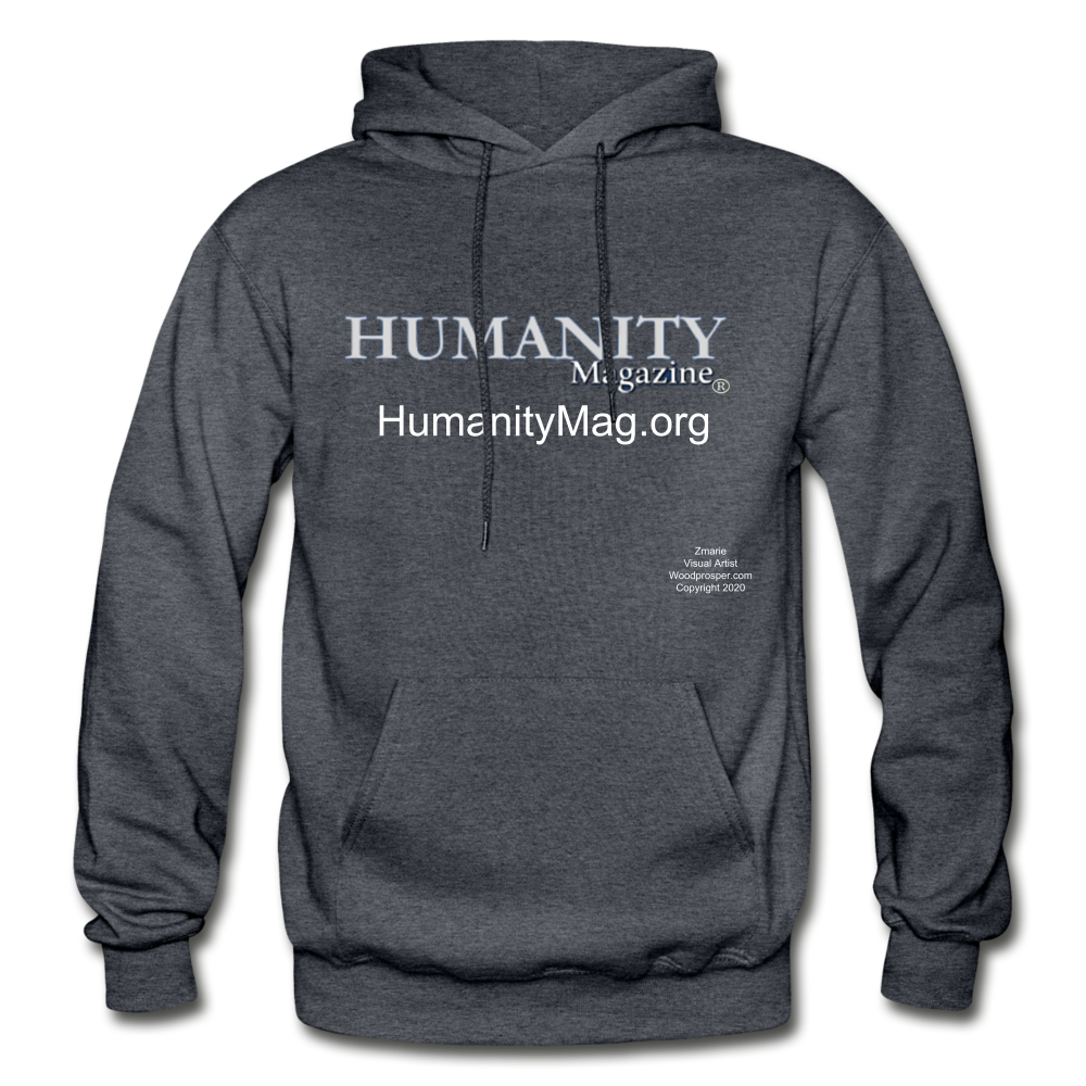 Humanity Project Gildan Heavy Blend Adult Hoodie - charcoal gray