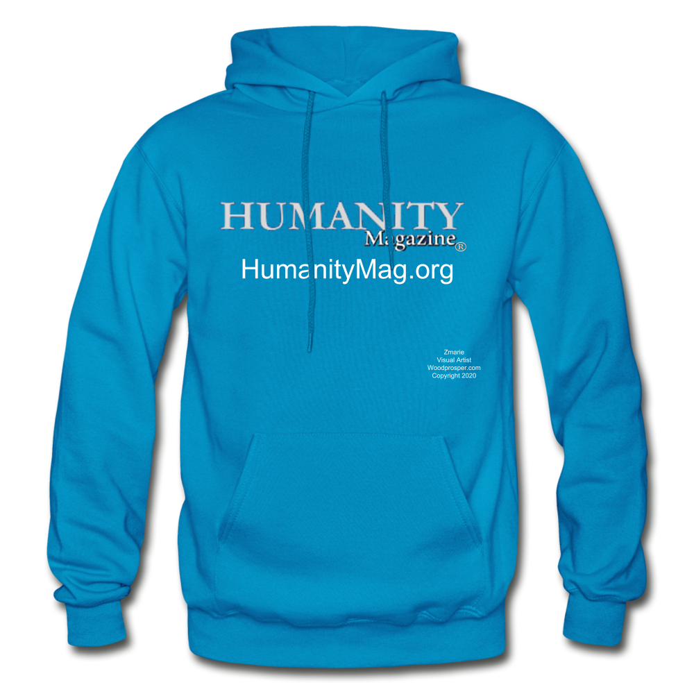 Humanity Project Gildan Heavy Blend Adult Hoodie - turquoise