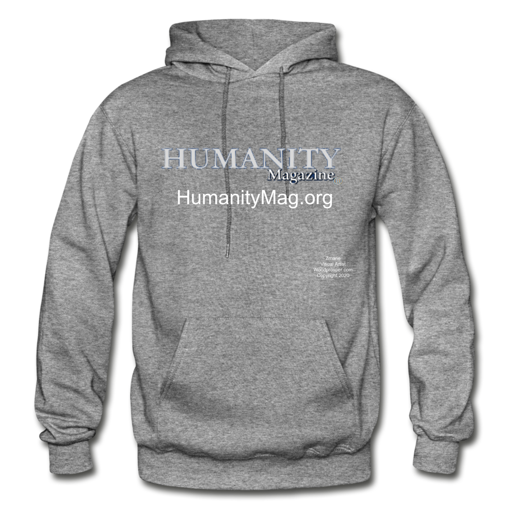 Humanity Project Gildan Heavy Blend Adult Hoodie - graphite heather