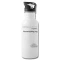Humanity Project Water Bottle - white