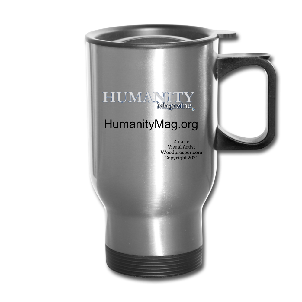 Humanity Travel Mug - silver