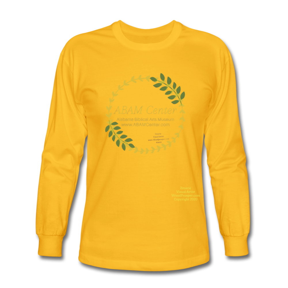 ABAM Center Men's Long Sleeve T-Shirt - gold