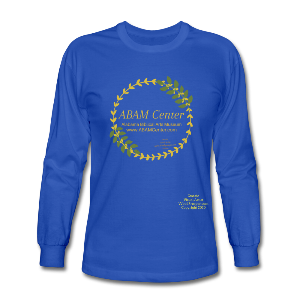 ABAM Center Men's Long Sleeve T-Shirt - royal blue