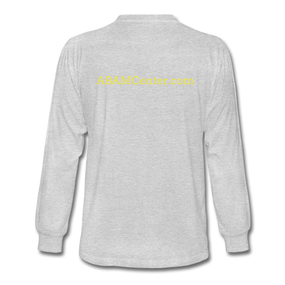 ABAM Center Men's Long Sleeve T-Shirt - heather gray