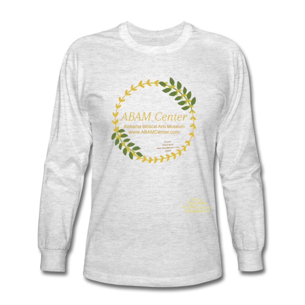 ABAM Center Men's Long Sleeve T-Shirt - light heather gray