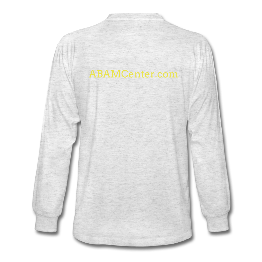 ABAM Center Men's Long Sleeve T-Shirt - light heather gray