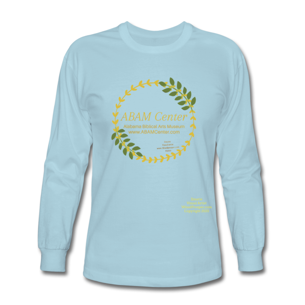 ABAM Center Men's Long Sleeve T-Shirt - powder blue