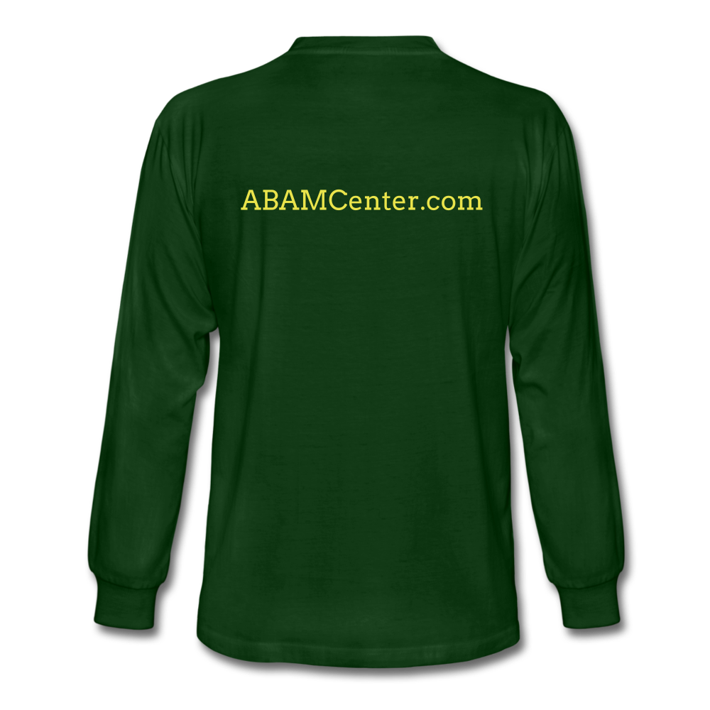 ABAM Center Men's Long Sleeve T-Shirt - forest green