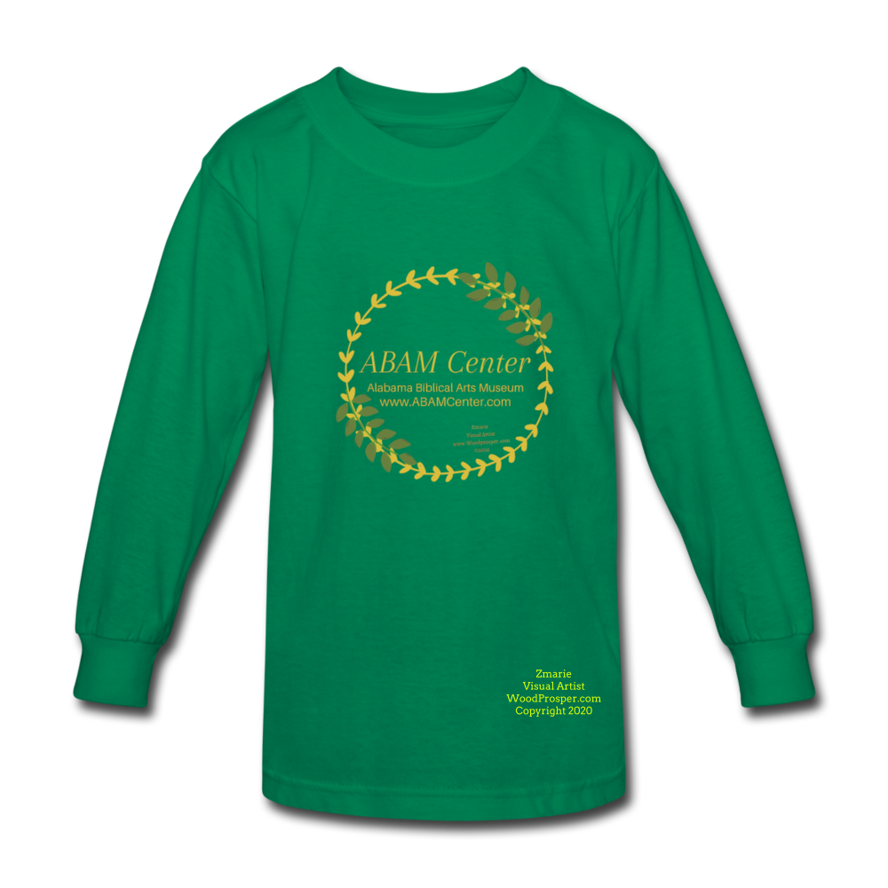 ABAM Center Kids' Long Sleeve T-Shirt - kelly green