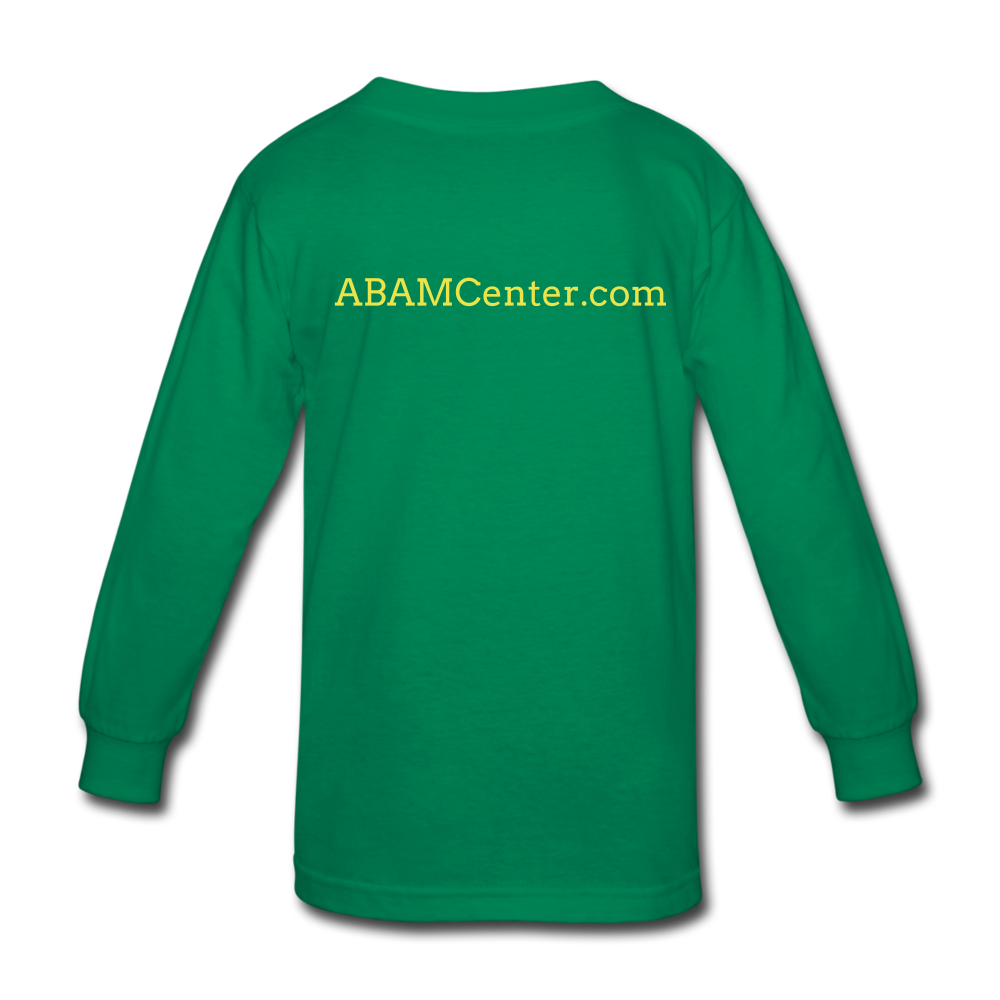 ABAM Center Kids' Long Sleeve T-Shirt - kelly green