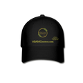 ABAM Center Baseball Cap - black