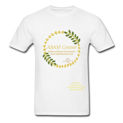 ABAM Center Gildan Ultra Cotton Adult T-Shirt - white
