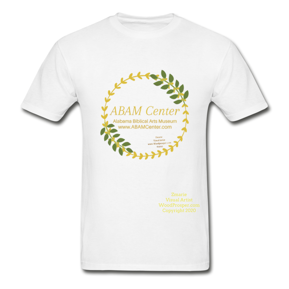 ABAM Center Gildan Ultra Cotton Adult T-Shirt - white