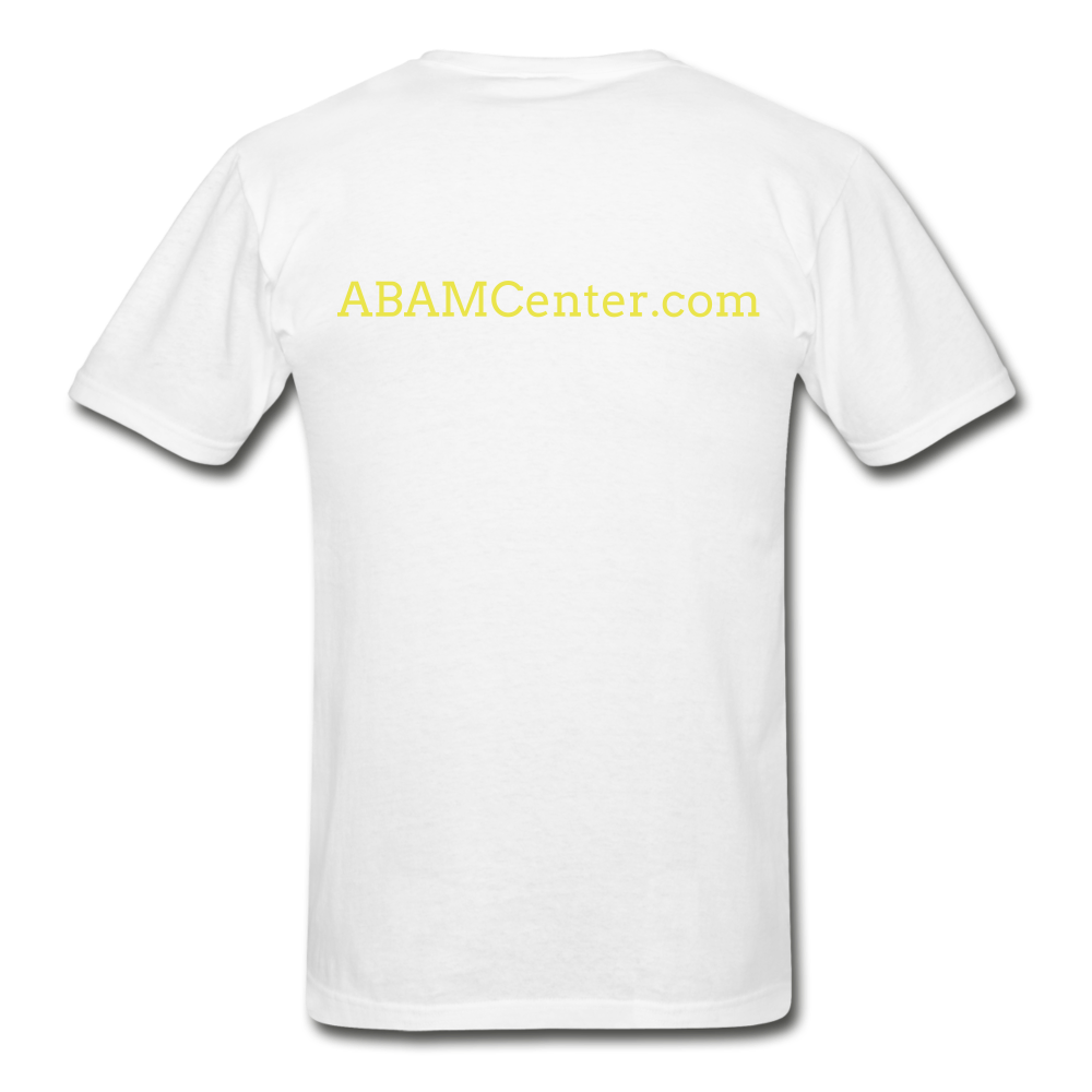 ABAM Center Gildan Ultra Cotton Adult T-Shirt - white