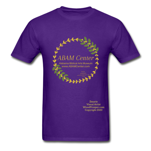 ABAM Center Gildan Ultra Cotton Adult T-Shirt - purple