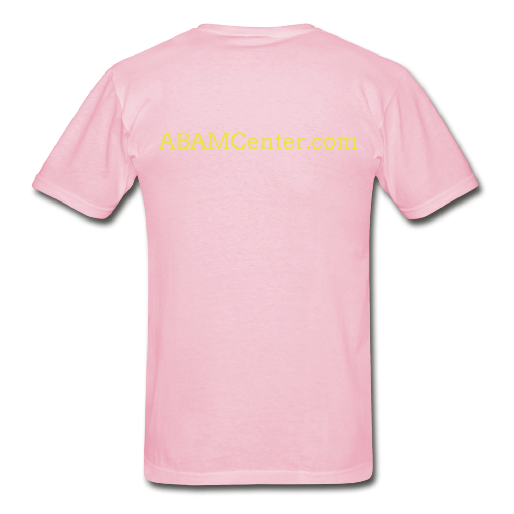 ABAM Center Gildan Ultra Cotton Adult T-Shirt - light pink