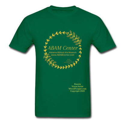 ABAM Center Gildan Ultra Cotton Adult T-Shirt - bottlegreen