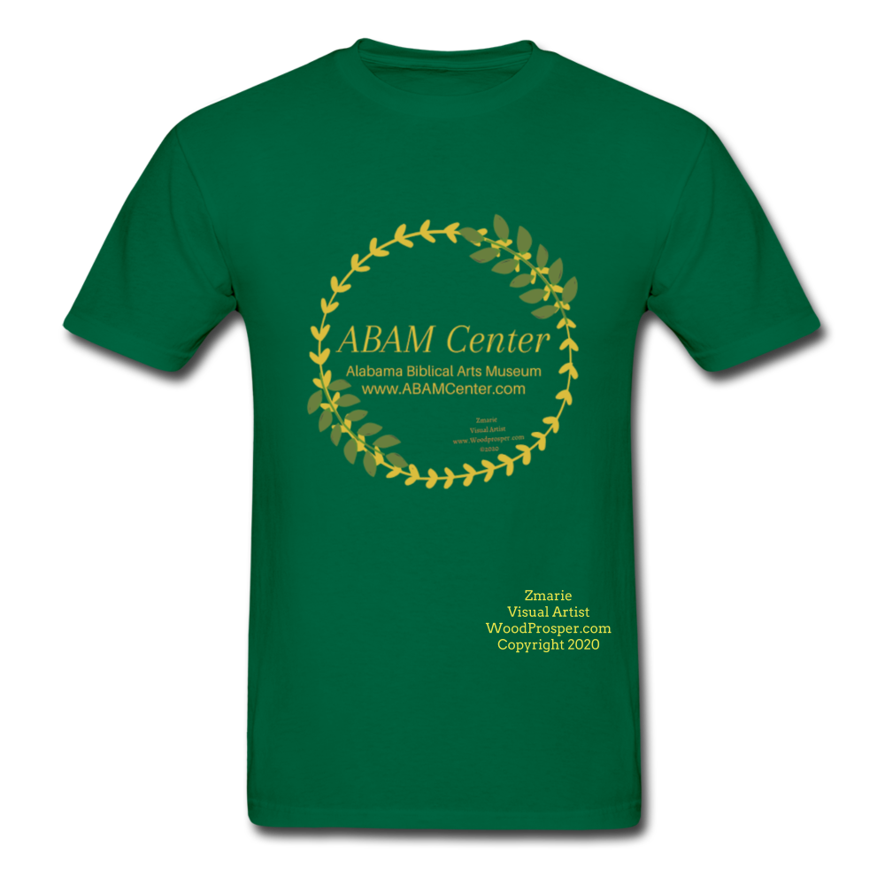 ABAM Center Gildan Ultra Cotton Adult T-Shirt - bottlegreen