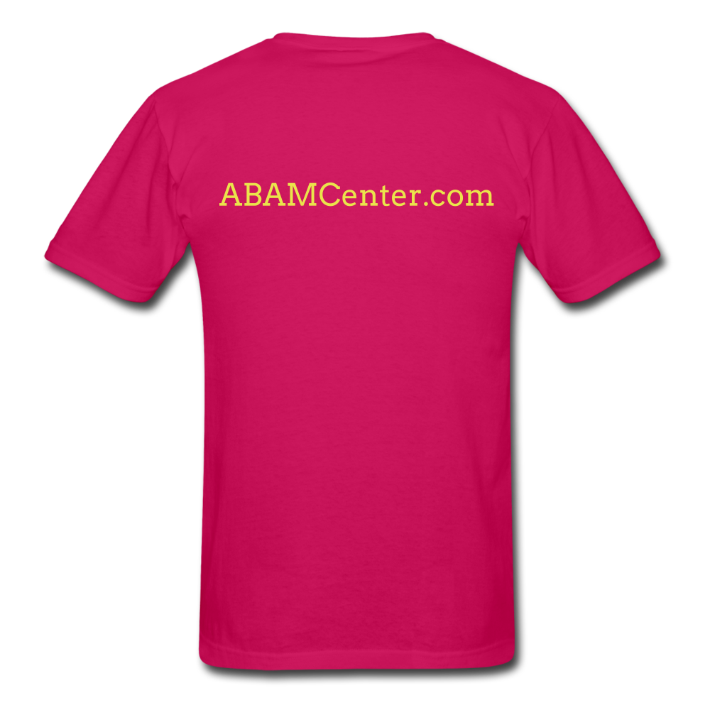 ABAM Center Gildan Ultra Cotton Adult T-Shirt - fuchsia