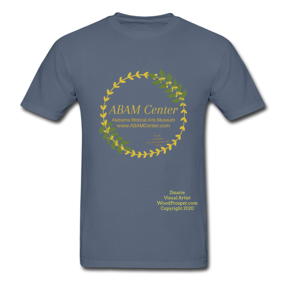 ABAM Center Gildan Ultra Cotton Adult T-Shirt - denim