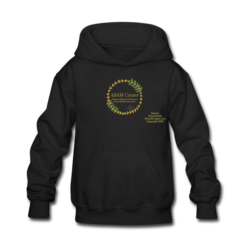 ABAM Center Kids' Hoodie - black