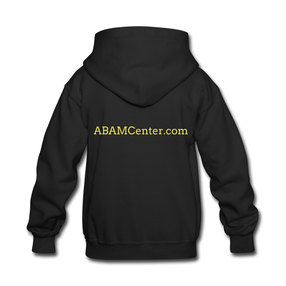 ABAM Center Kids' Hoodie - black