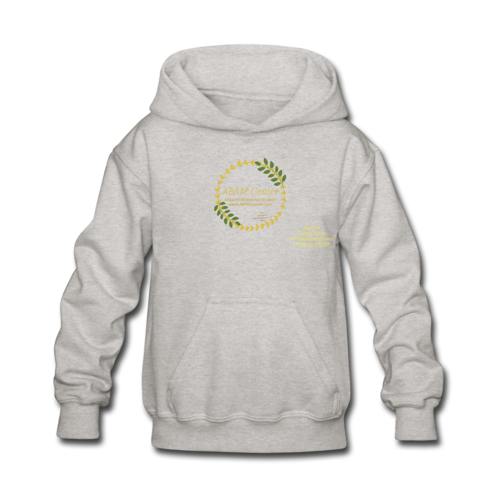 ABAM Center Kids' Hoodie - heather gray