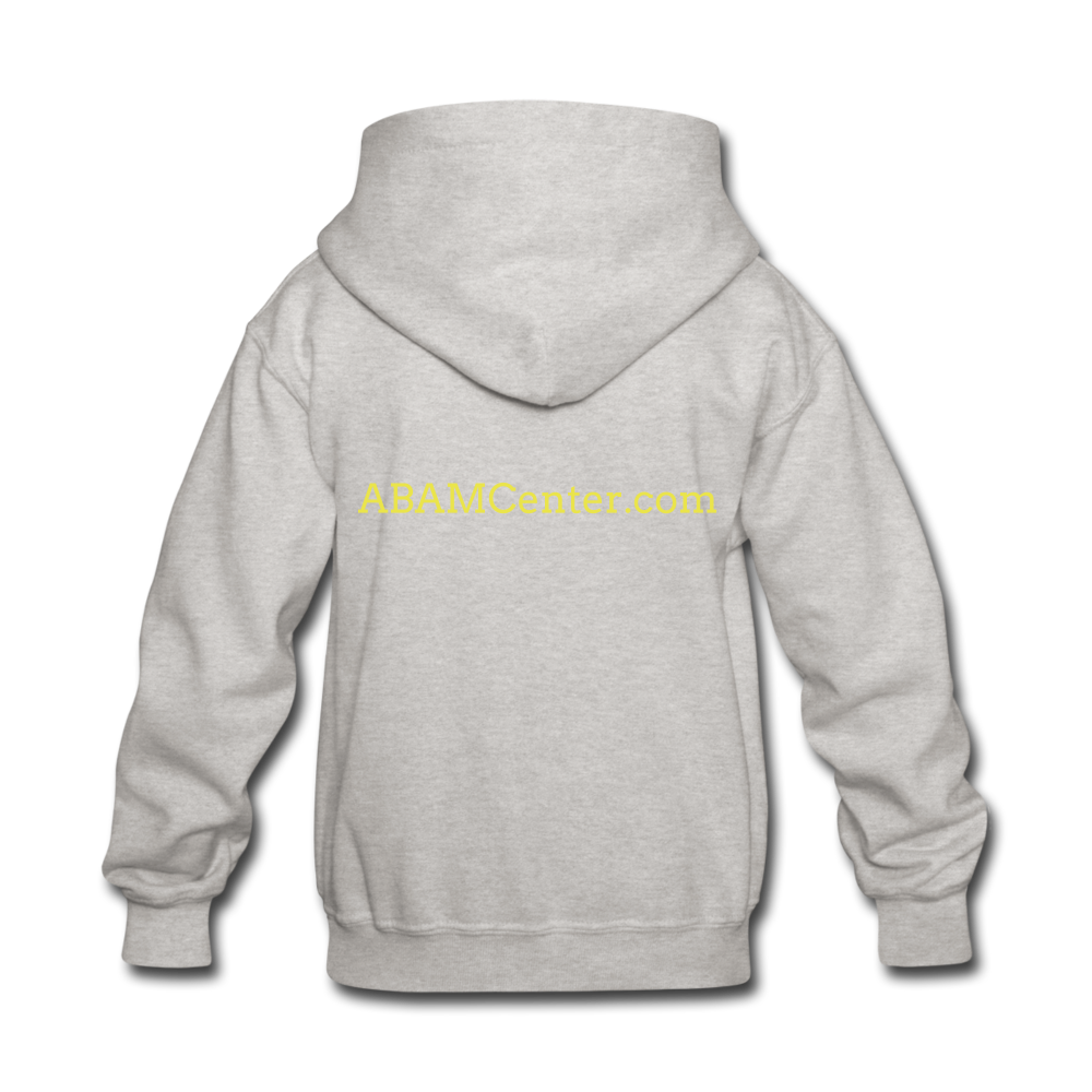 ABAM Center Kids' Hoodie - heather gray