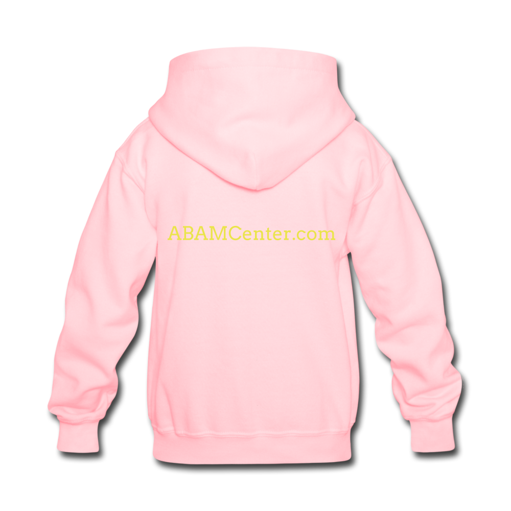 ABAM Center Kids' Hoodie - pink