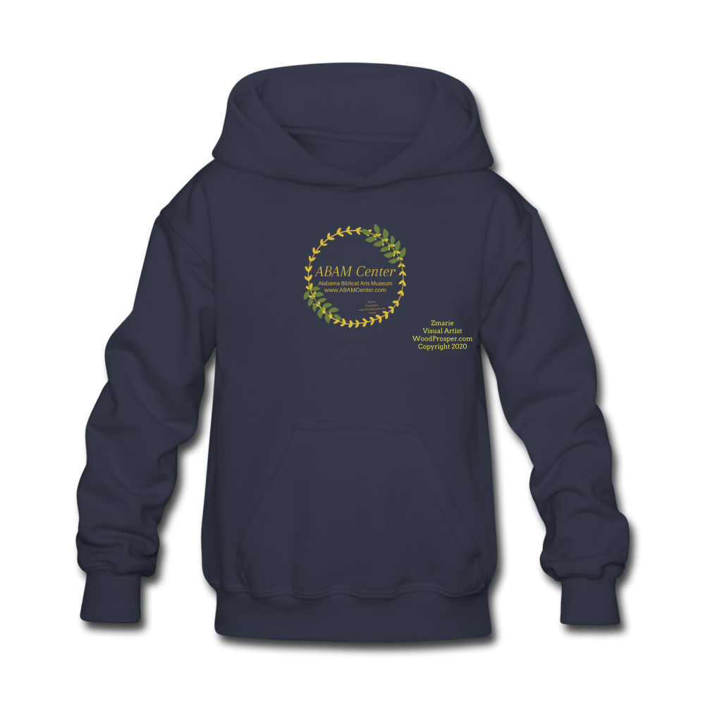 ABAM Center Kids' Hoodie - navy